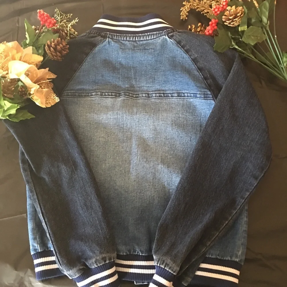 🆕 🎀 Tommy Hilfiger Girl’s Blue Jean Jacket